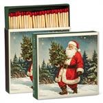 Matches Vintage Santa 100ct