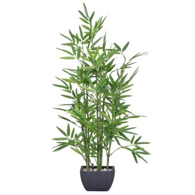 Bamboo Faux Potted Plant 30in