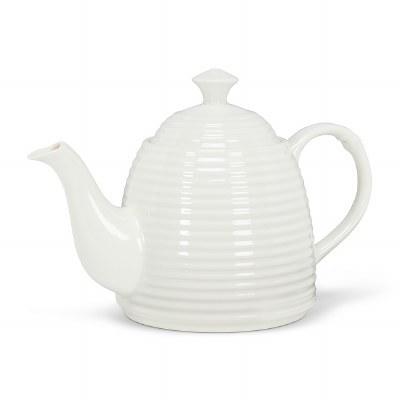 Beehive Teapot White