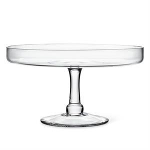 Pedestal Cake Plate With Rim