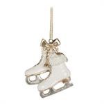 Skates Ornament Cream 1ct