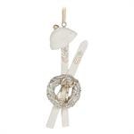 Ski Gear Ornament Cream 1ct