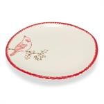 Xmas Cardinal Plate