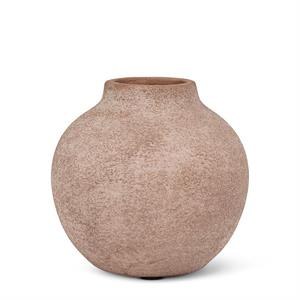 Course Texture Vase Taupe