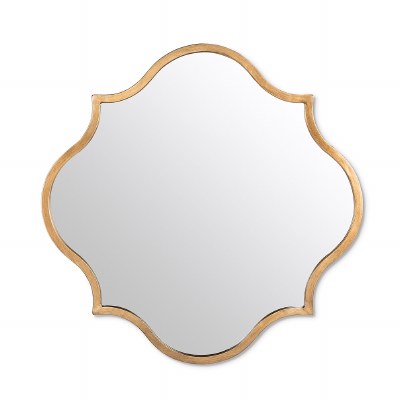 Gold Ornate Mirror As Is