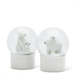 Polar Bear Snow Globe Mini 1ct