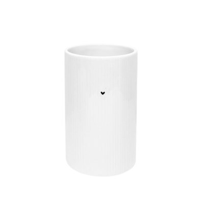 Utensil Holder With Love White