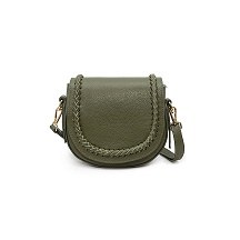Dora Leather Purse Khaki