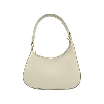Elle Leather Purse Beige
