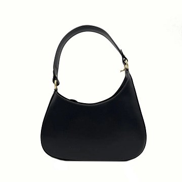 Elle Leather Purse Black