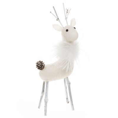 Deer White Fuzzy 1ct