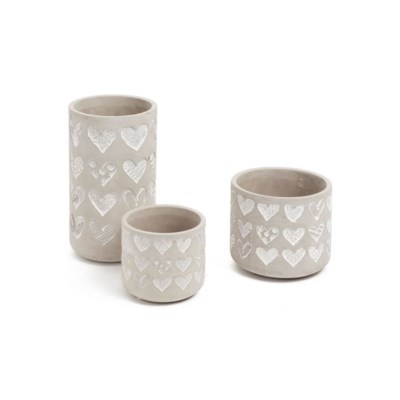 Heart Cache Pot Medium 1ct