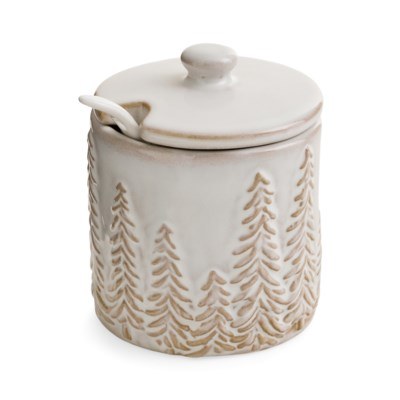 Sugar Pot With Spoon