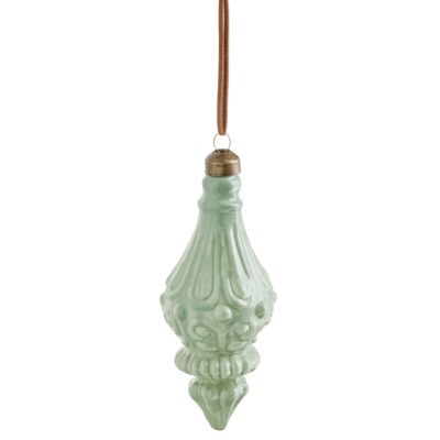 Finial Ornaments Mint Green
