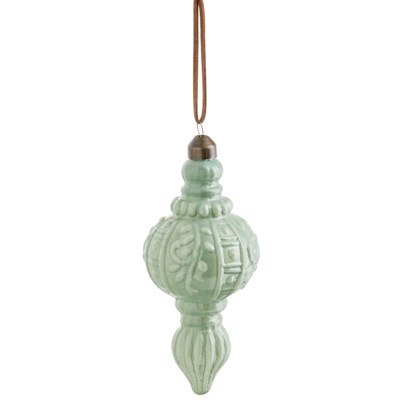 Finial Ornaments Mint Green