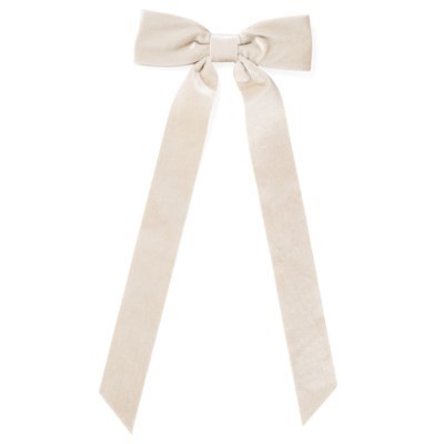 Bow Ornament Beige