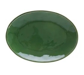 Fontana Oval Platter Green