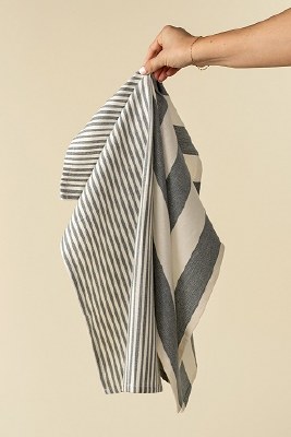Hampton Tea Towels Stripe 2pc