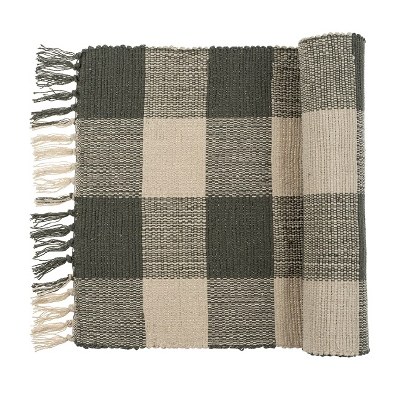 Runner Gingham Fog 6ft