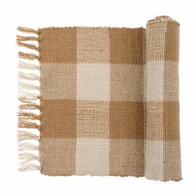 Runner Gingham Sienna 6ft
