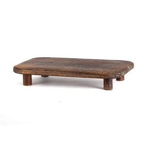 Wood Rectangular Riser Med