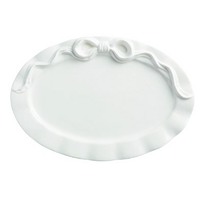 Bow Serving Platter White