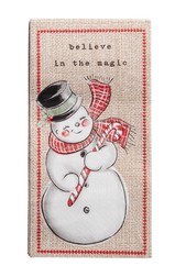 Napkins Guest Snowman Believe