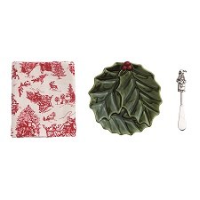 Holly Appetizer Set 3pcs