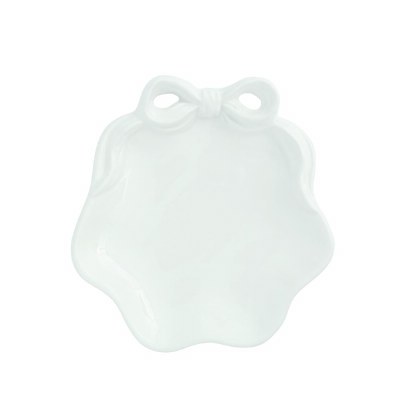 Bowtrinket Dish White