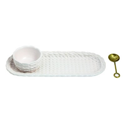 Gold Spoon Large 1ct