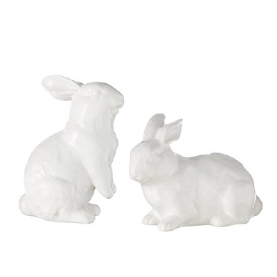 Bunny Ceramic White 1ct