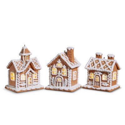 Gingerbread House Lighted 1pc