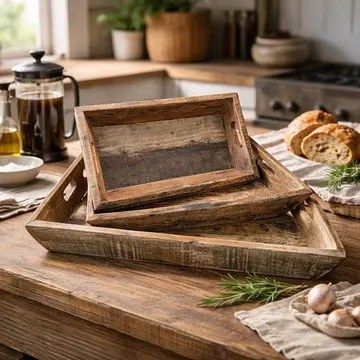 Wooden Tray Large 1ct