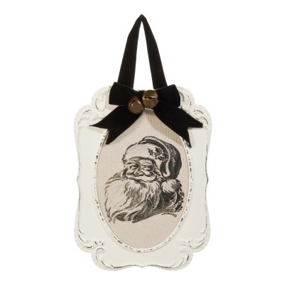 Santa Embossed Wall Art 1pc