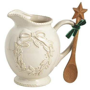 Xmas Pitcher Cream 1pc Large