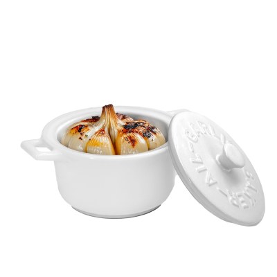 Garlic Roaster White Mini