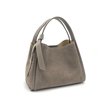 Lacie Bucket Suede Purse Taupe