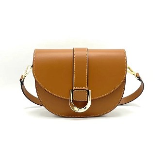Carissa Leather Purse Camel