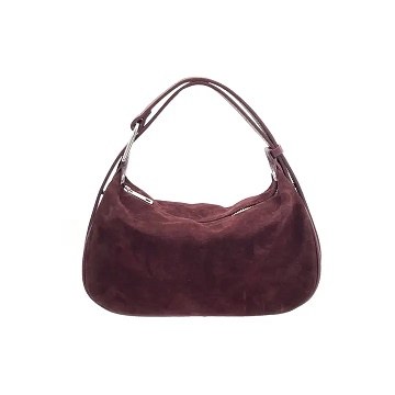 Amicie Suede Purse Bordeaux