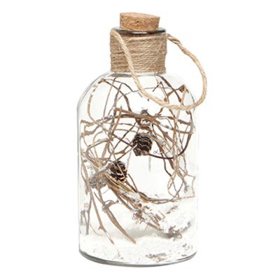 Pine Cone Led Jar Large