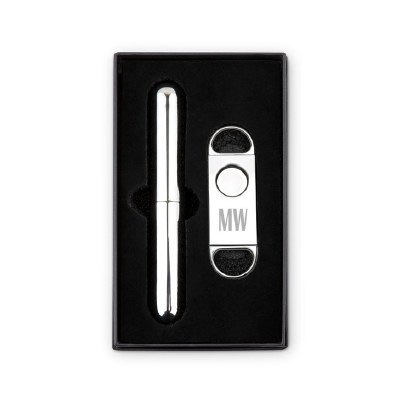 Cigar Cutter & Tube Set
