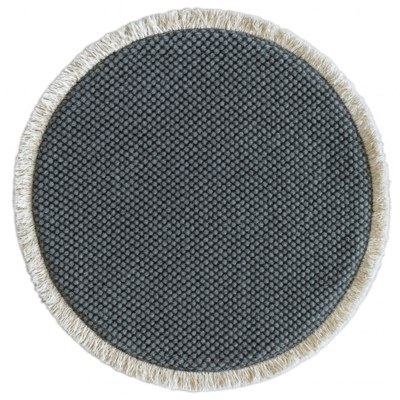 Placemat Bali Round Charcoal
