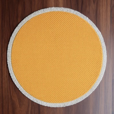 Placemat Bali Round Dijon