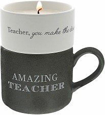 Teacher Stacking Mug & Candle