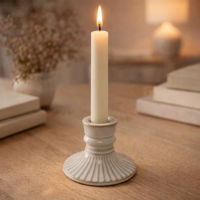 Taper Holder 1ct Cream