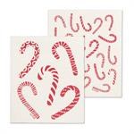 Swedish Cloth Candy Cane 2ct