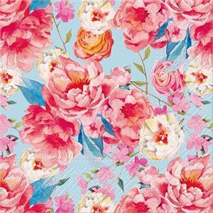 Napkins Rose Gloriette 20ct
