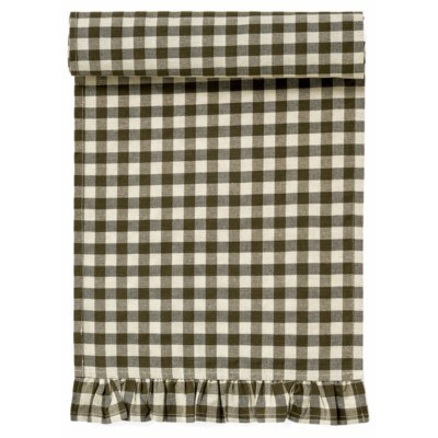 Gingham Check Runner 6ft