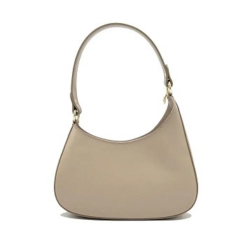Elle Leather Purse Taupe