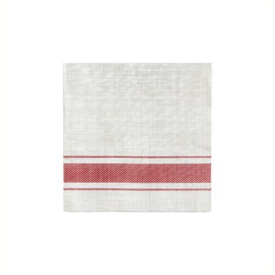 Cocktail Napkins Bistro Red